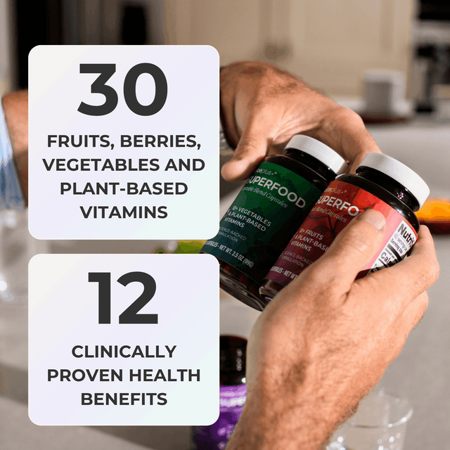 Cápsulas de Mezcla de Frutas y Vegetales por Sport