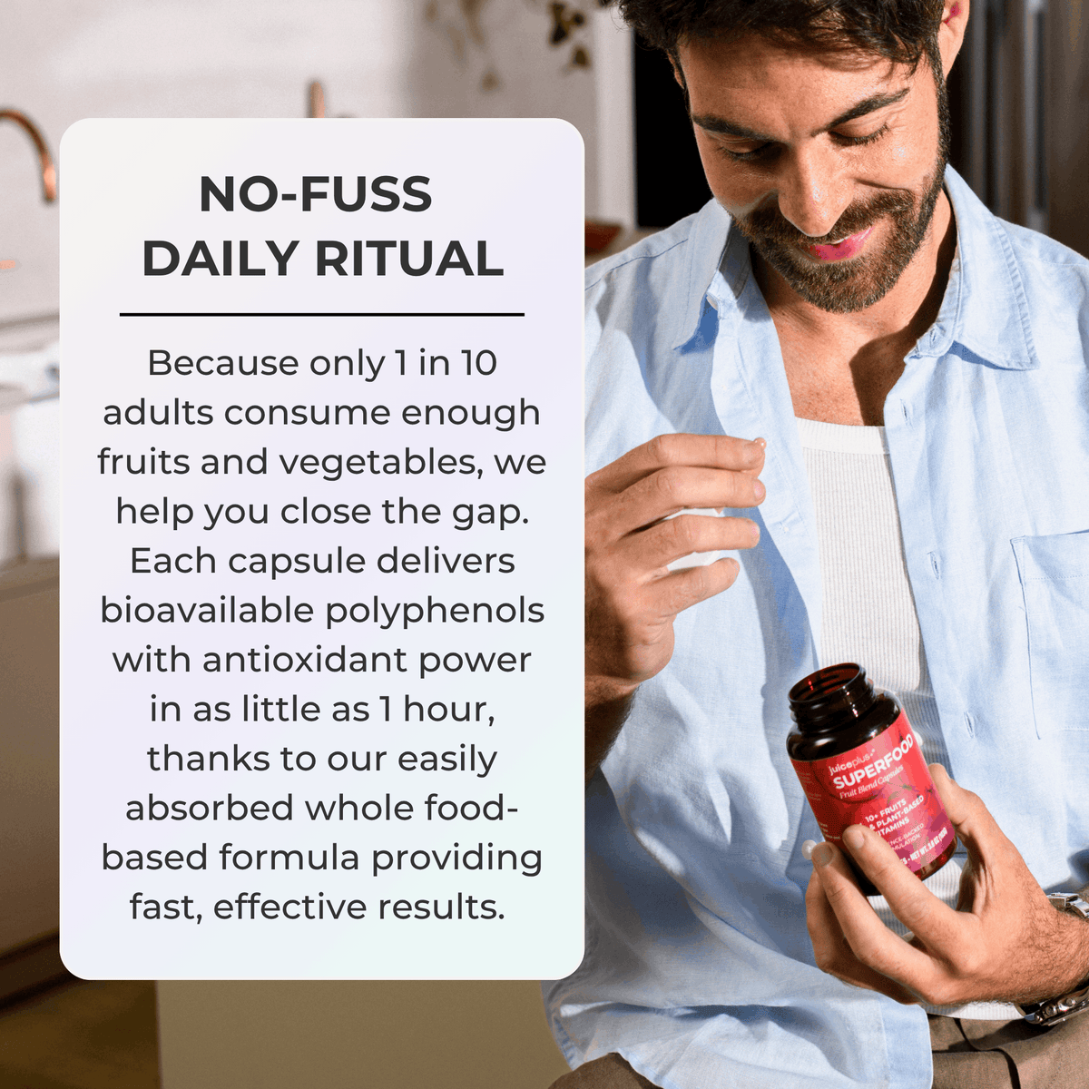 Fruit & Vegetable Blend Capsules For Sport