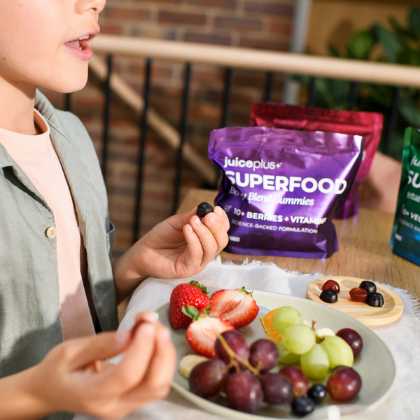 Mezcla de Frutas, Vegetales y Bayas Masticables