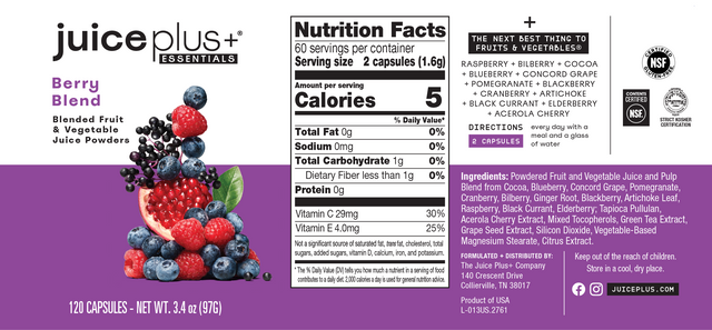 us-Fruit, Vegetable, Berry & Omega Blend Capsules