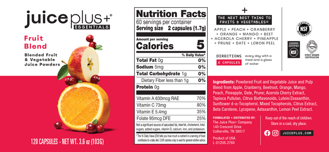 us-Fruit, Vegetable, Berry & Omega Blend Capsules