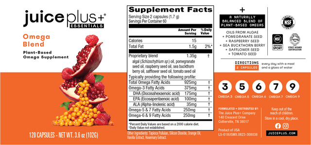 us-Fruit, Vegetable, Berry & Omega Blend Capsules